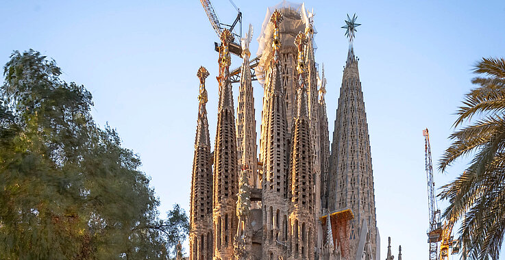 Zusammenspiel aus Glauben und visionärer Architektur: die Sagrada Família.