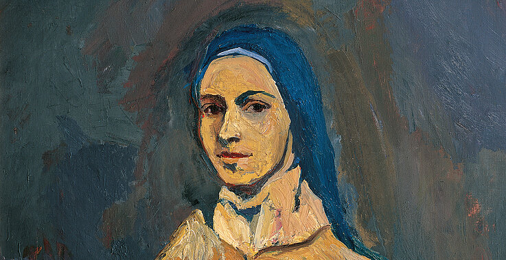 Unmittelbar und präsent: Boeckls heilige Thérèse (1952).