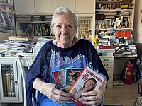 "In In meinen Büchern geht es  darum, wie man es mit den Worten Gottes schafft, dunkle Zeiten zu überstehen", sagt Hedwig Ücker-Geischläger. 