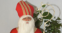 Der heilige Nikolaus ist auch im Sommer unterwegs.