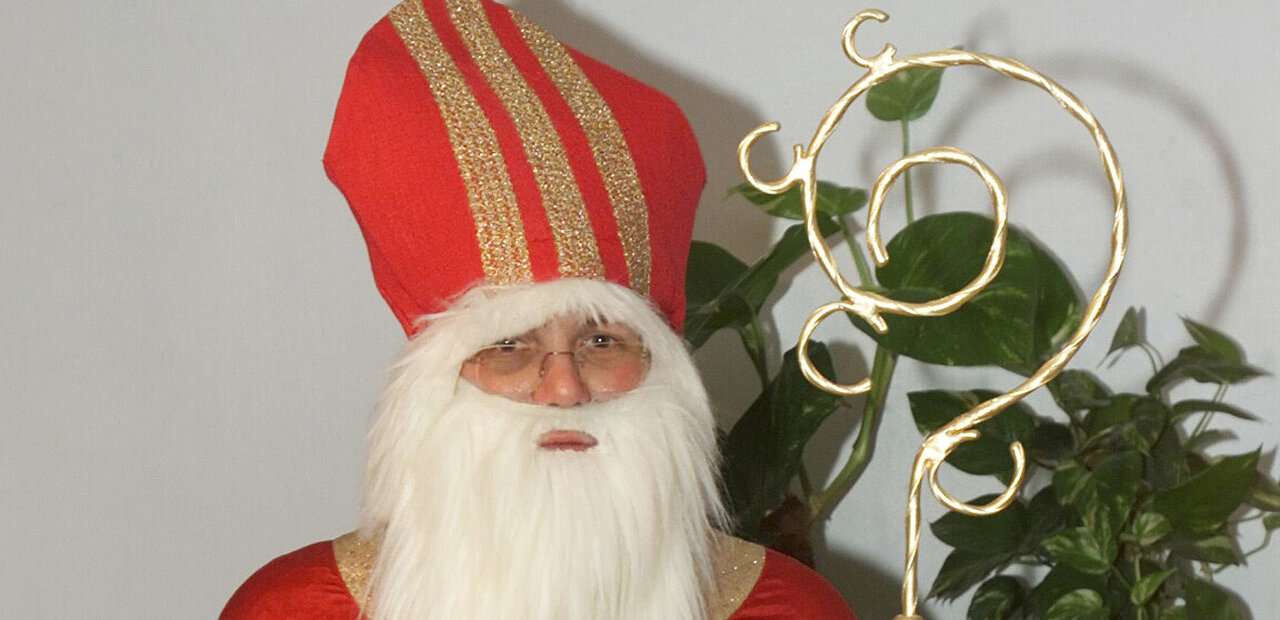 Der heilige Nikolaus ist auch im Sommer unterwegs.