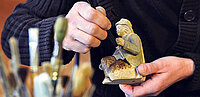 Bemalen von Holzfiguren