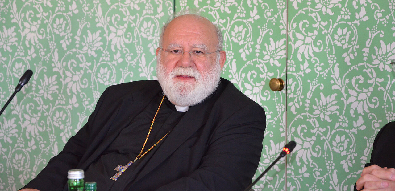 Im Gebet verbunden für das Heilige Land: Nuntius López hofft, dass die Menschen endlich wieder in Frieden leben können.