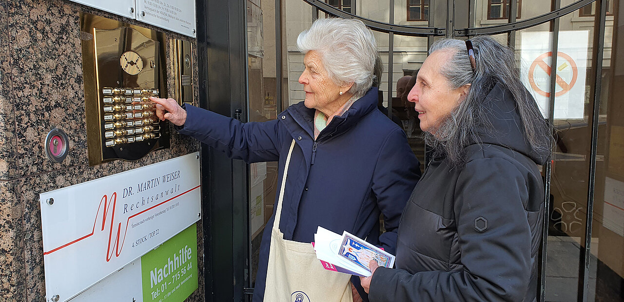 Hausbesuch der Legion Mariens