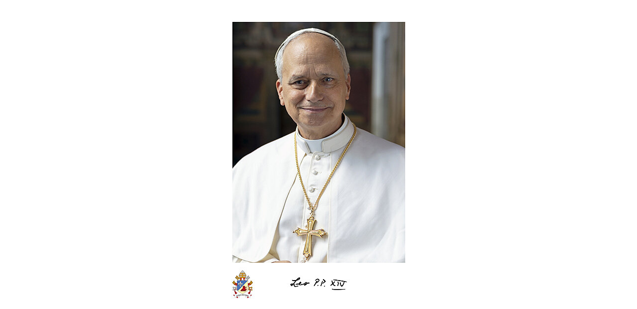 Das offizielle Foto von Papst Leo XIV.