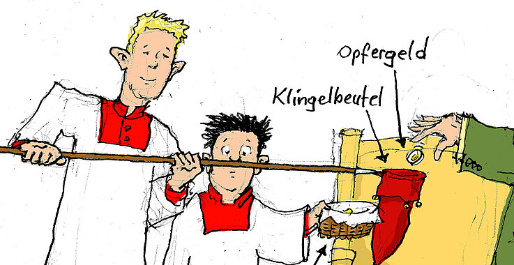 Kirchenlexikon einfach erklärt: Wie klappt es mit der Kollekte? 