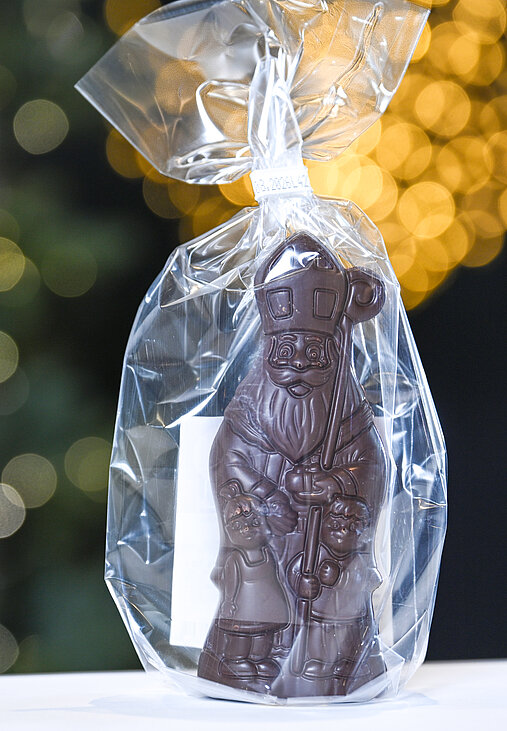 Schoko-Nikolaus aus dem EZA-Shop