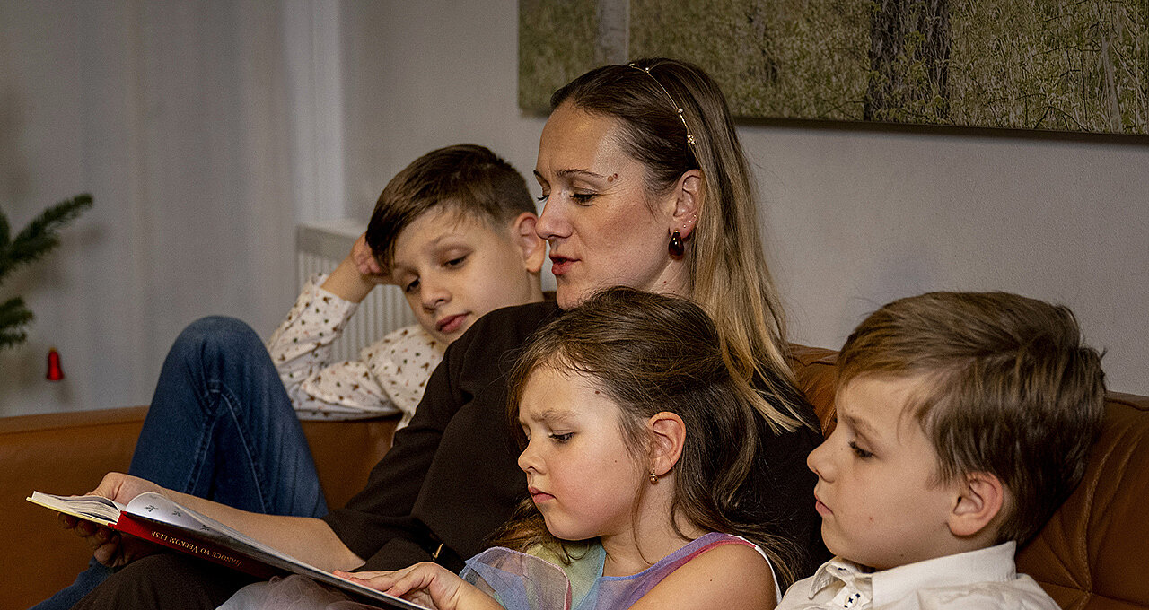 Seit sechs Jahren lebt Lenka mit ihren drei Kindern und ihrem Mann in Wien-Donaustadt. 