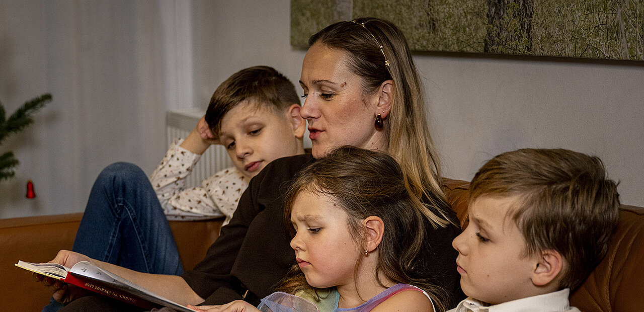 Seit sechs Jahren lebt Lenka mit ihren drei Kindern und ihrem Mann in Wien-Donaustadt. 