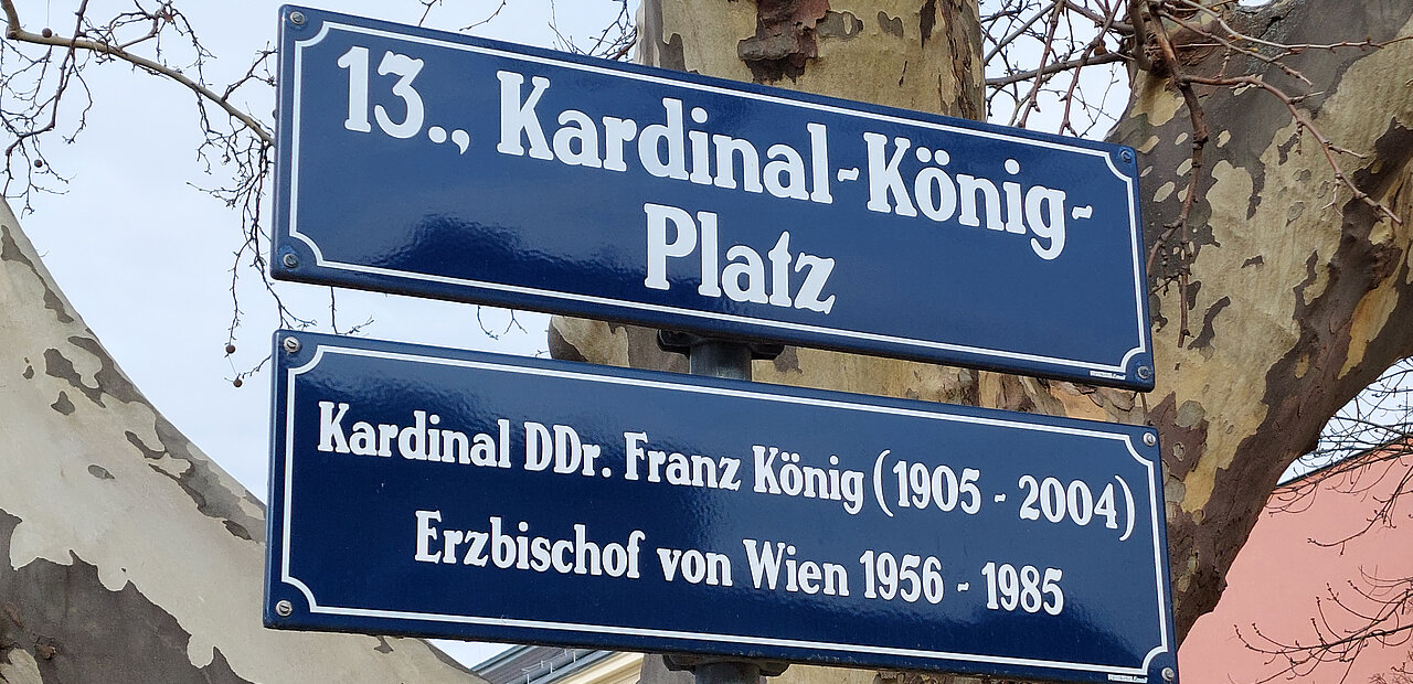 "Himmel & Erde" führt sie bei einem Stadtspaziergang zu sieben Plätzen der Kardinäle in Wien.