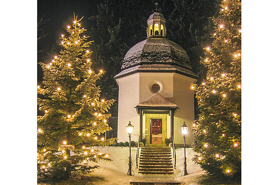 Die Stille-Nacht-Kapelle in Oberndorf. 