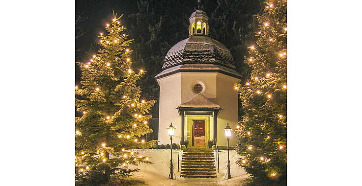 Die Stille-Nacht-Kapelle in Oberndorf. 