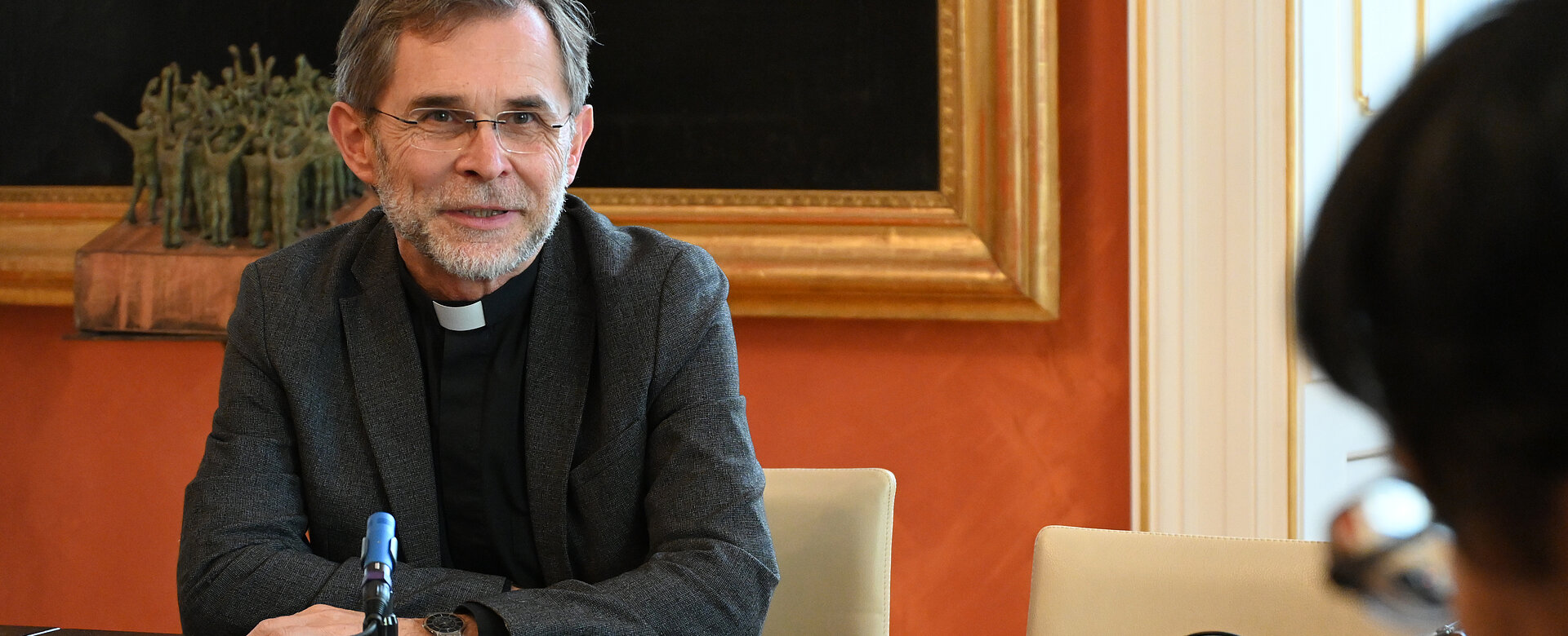 Erzbischof Grünwidl über sein „Ja“ zu seinem neuen Amt: "Ich freue mich über meine Ernennung. Ich weiß, es ist eine große Aufgabe, die ich übernehme."