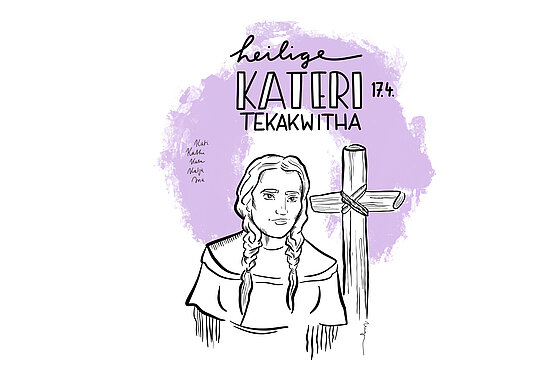 Kraft: Eine Häuptlingstochter, die sich taufen ließ und in Hingabe lebte.