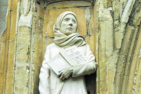 Juliana von Norwich begeistert mit ihrer Botschaft der Liebe Gottes auch 650 Jahre nach deren Niederschrift.