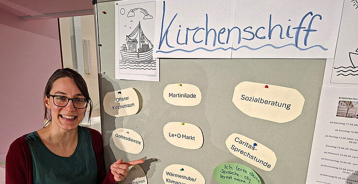 Einfach da sein: Seelsorgerin Theresia Weiss will bald im Grätzl unterwegs sein.