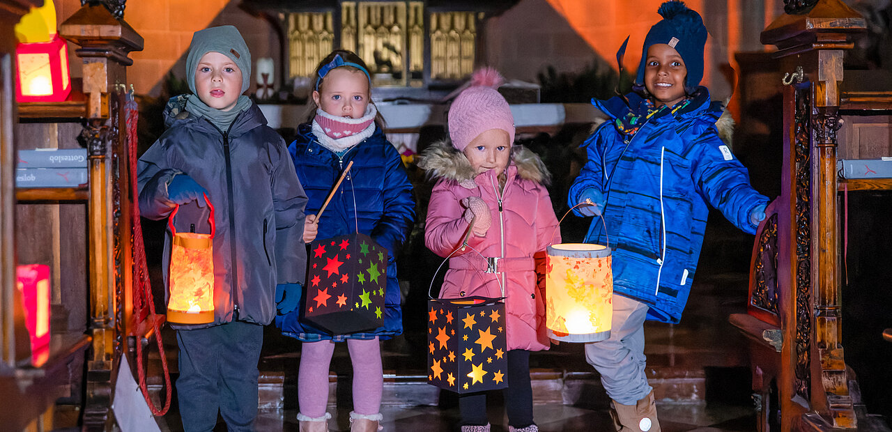80 Prozent Zustimmung für die Martin-Feiern in Österreichs Kindergärten und Schulen.