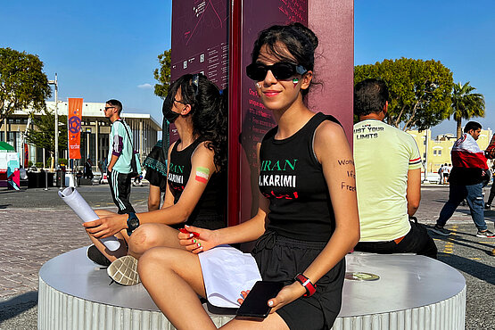 Mehr Rechte: Frauen im Iran, ohne die vorgeschriebenen Kopftücher.