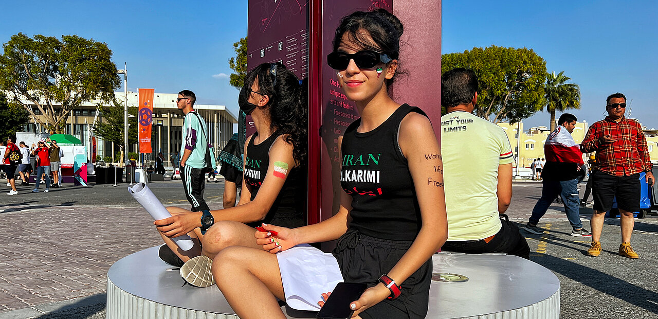 Mehr Rechte: Frauen im Iran, ohne die vorgeschriebenen Kopftücher.