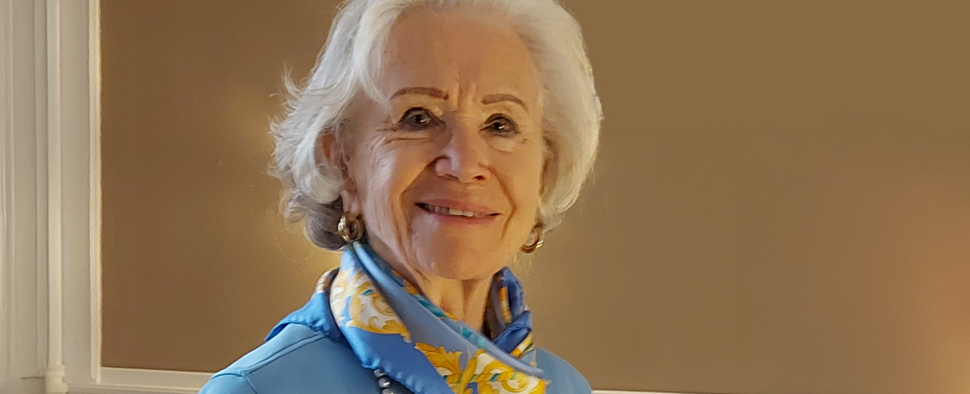 Ingrid Donharl hat sich viele Jahre in  Sankt Anna im 14. Bezirk engagiert. Jetzt lebt sie in Baden, wo sie ihren früheren Pfarrer Clemens Abrahamowicz wiedergetroffen hat.