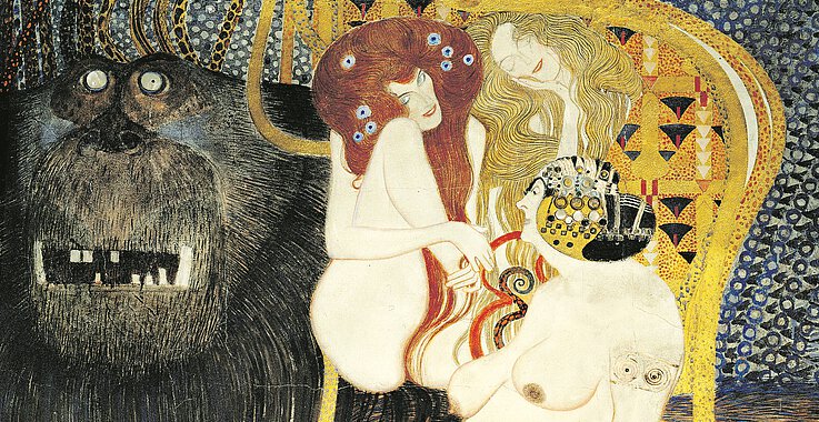 Gustav Klimt Gemälde Wollust