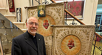 Von Armenien nach Wien: Pater Vahan Hovagimian teilt sein geschichtliches Wissen gerne mit Interessierten bei Führungen durch das Mechitaristen-Kloster. 