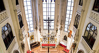 Die gotische Hofburgkapelle in Wien.