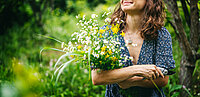 Beliebt: die gesegneten Kräuter- und Blumenbuschen zu Mariä Himmelfahrt.