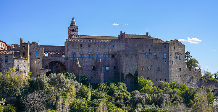 Machtzentrum auf Zeit: Der Palazzo dei Papi von Viterbo war 1276 Schauplatz eines kirchengeschichtlichen Ausnahmejahres.
