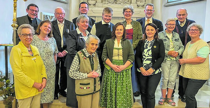 Jubilarinnen der Pfarrhaushälterinnen geehrt KW23/2024