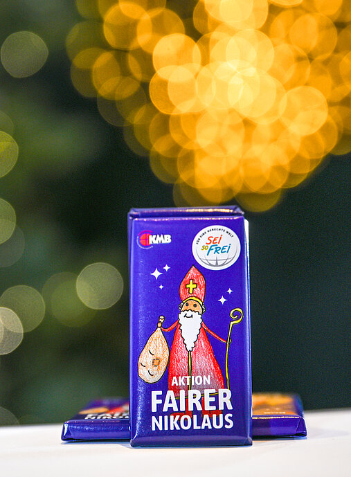 Schoko-Nikolaus-Täfelchen