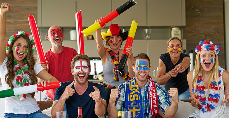 Ab Freitag 14. Juni 2024 wird wieder mitgefiebert bei der Fußball-EM.