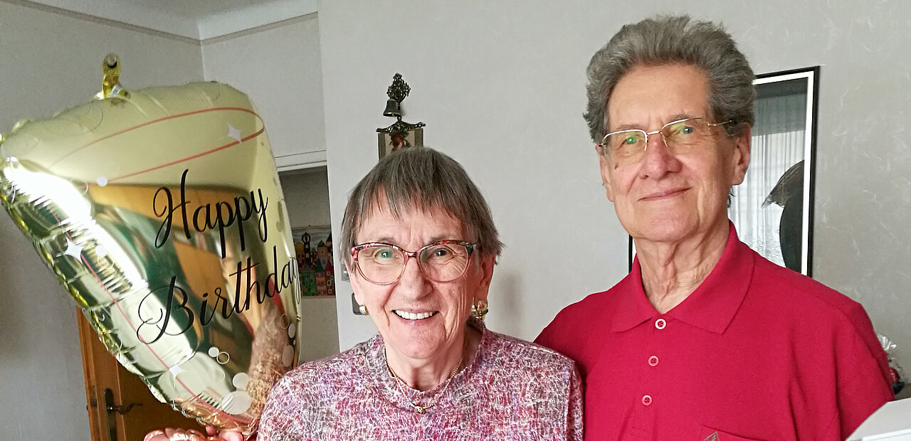 Seine Frau Margareta war Emil Knotzer immer eine große Stütze. 
