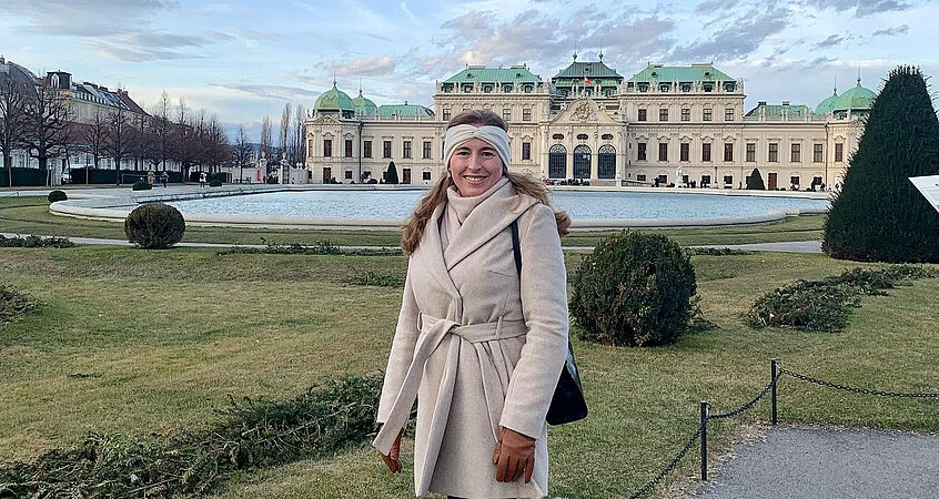 Magdaléna Tschmucks letzter Ausflug vor der nächsten Operation.