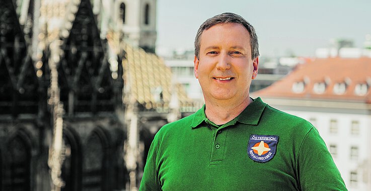 Einfach da sein: Notfallseelsorger Martin Stigler.