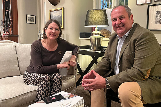 Sophie Lauringer zu Besuch bei Josef Pröll: Er möchte die Jagd einem breiten Publikum zugänglich machen.