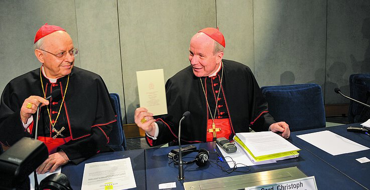 Amoris Laetitia: Präsentation mit Kardinal Baldisseri in Rom.