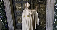 Papst Franziskus öffnete die Heilige Pforte. 