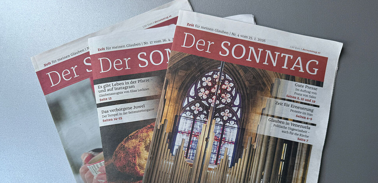 Der SONNTAG freut sich ein Nahversorger für lokale Nachrichten zu sein!