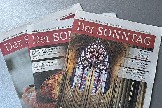 Der SONNTAG freut sich ein Nahversorger für lokale Nachrichten zu sein!