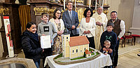 Modell Pfarrkirche Hollenthon