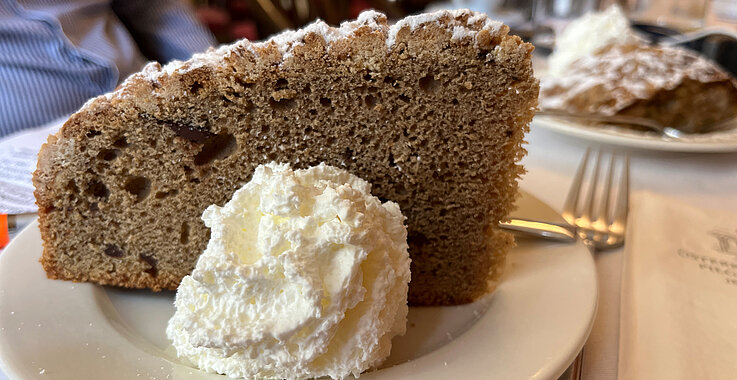 Der Triest-Kuchen ist eine Kreation des österreichischen Hospizes in Jerusalem. 