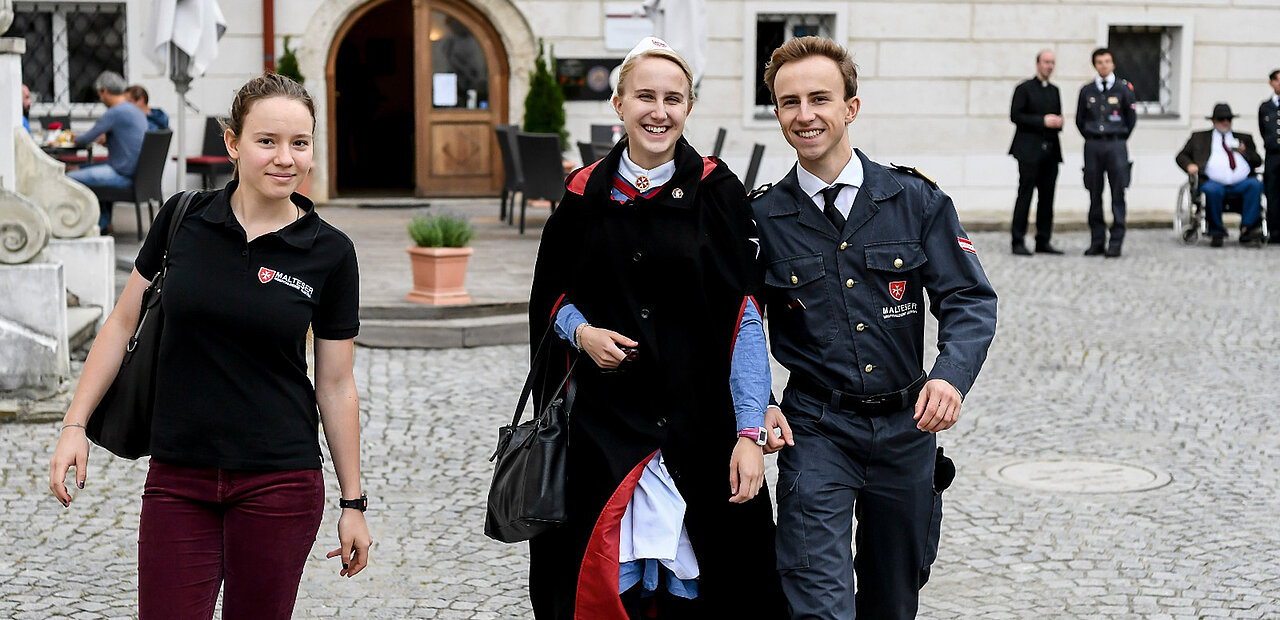 Rupert Elsner im Einsatz für die Malteser