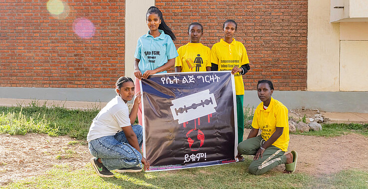 Im Rahmen von Projekten und Veranstaltungen versucht Missio Österreich, über die Folgen der Genitalverstümmelung zu informieren.