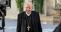 Kardinal Christoph Schönborn: "Alle sprechen vom Abschied".