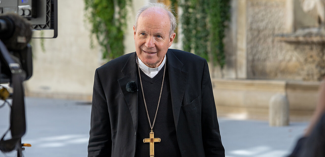Kardinal Christoph Schönborn: "Alle sprechen vom Abschied".