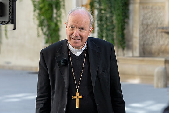 Kardinal Christoph Schönborn: "Alle sprechen vom Abschied".