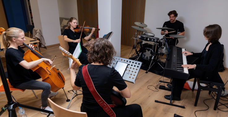 Live-Orchester bei „Traumgeflüster“