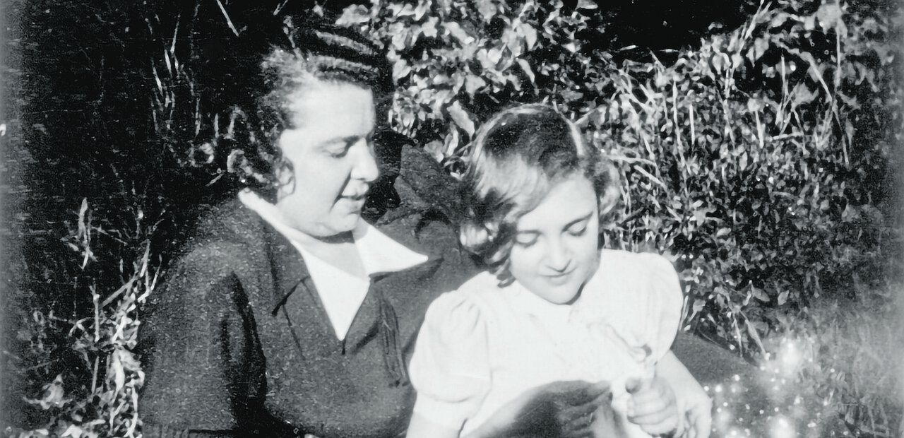 Lucia Heilman mit ihrer Mutter Regina Treister