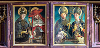  Gregor der Große, Hieronymus, Augustinus von Hippo und Ambrosius von Mailand